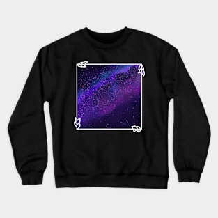 Galaxy squere Crewneck Sweatshirt